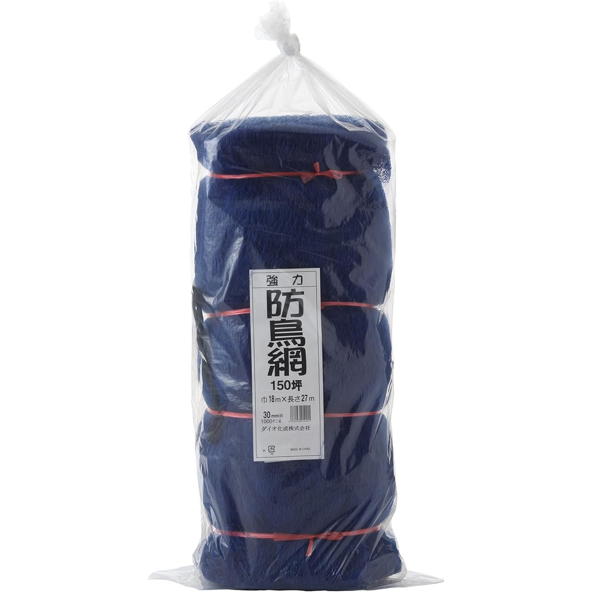Daio Kasei Strong Bird Net 1000D 30mm eyes 150 tsubo 18x27m