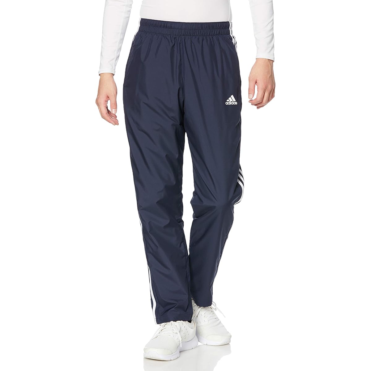 [Adidas] Jersey Bottom Must-have 3 Stripes Wind Pants IXG07 Men's