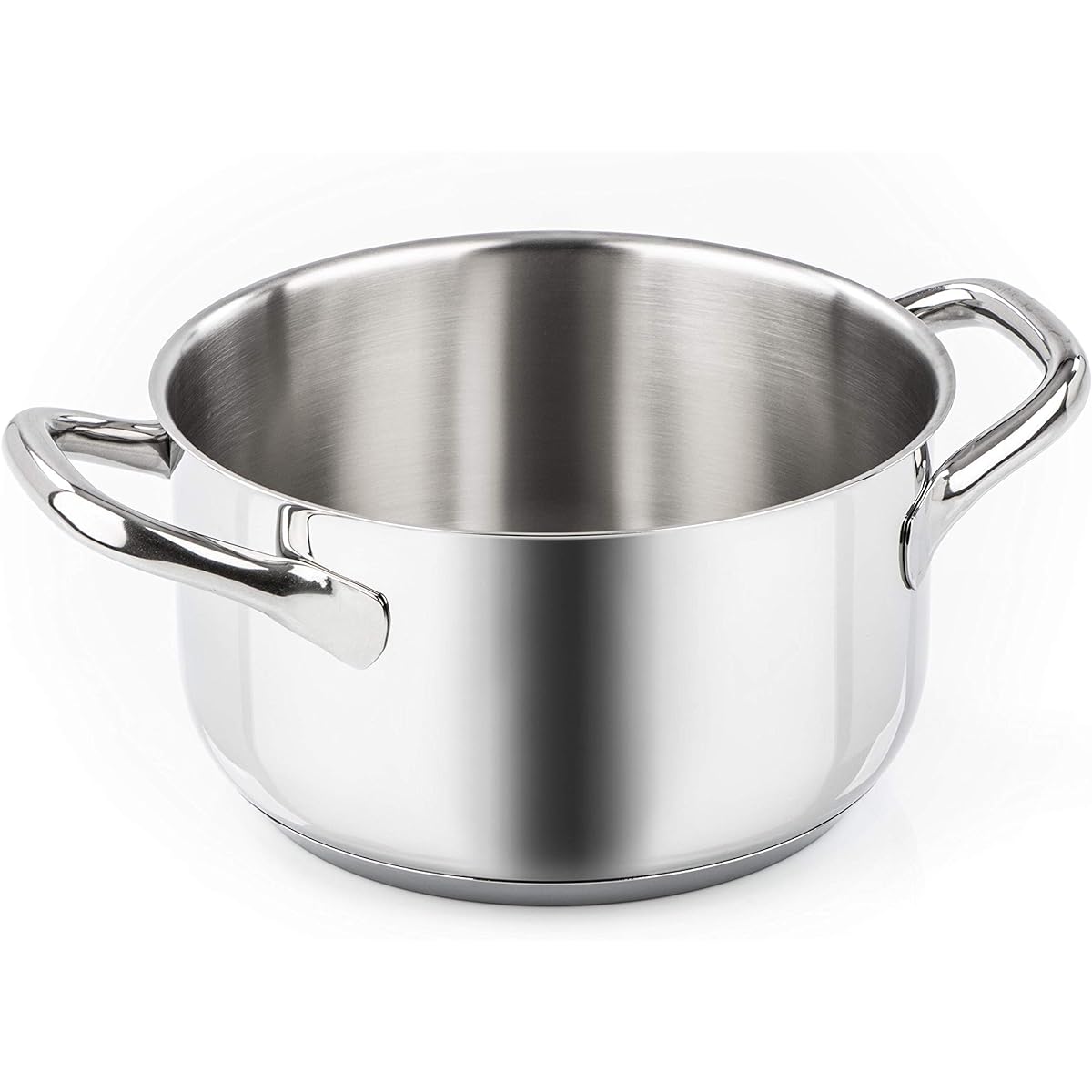 Barazzoni Two-handed pot stainless steel ∅20 x H11.5cm Casserole CHEF LINE 163102020