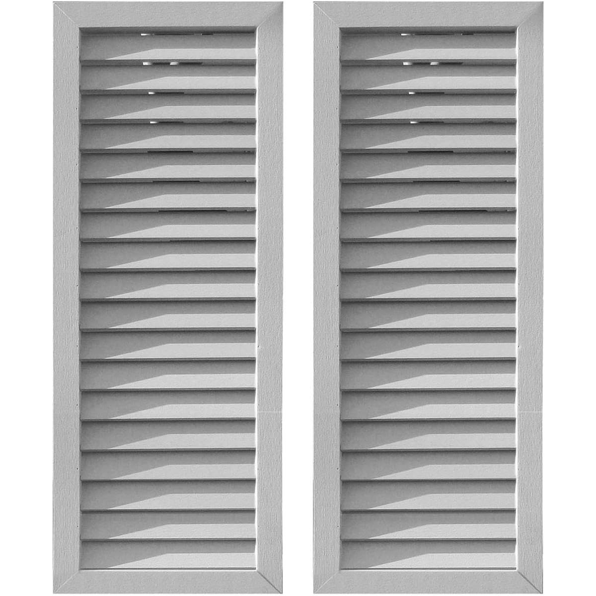 igarden iWood Louver Lattice White H90cm x W30cm Set of 2 R9030W-02