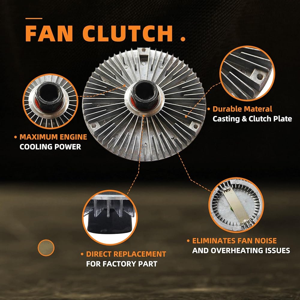 TOPAZ engine cooling fan clutch+fan blade BMW E36 Fan Clutch CPOT1203004