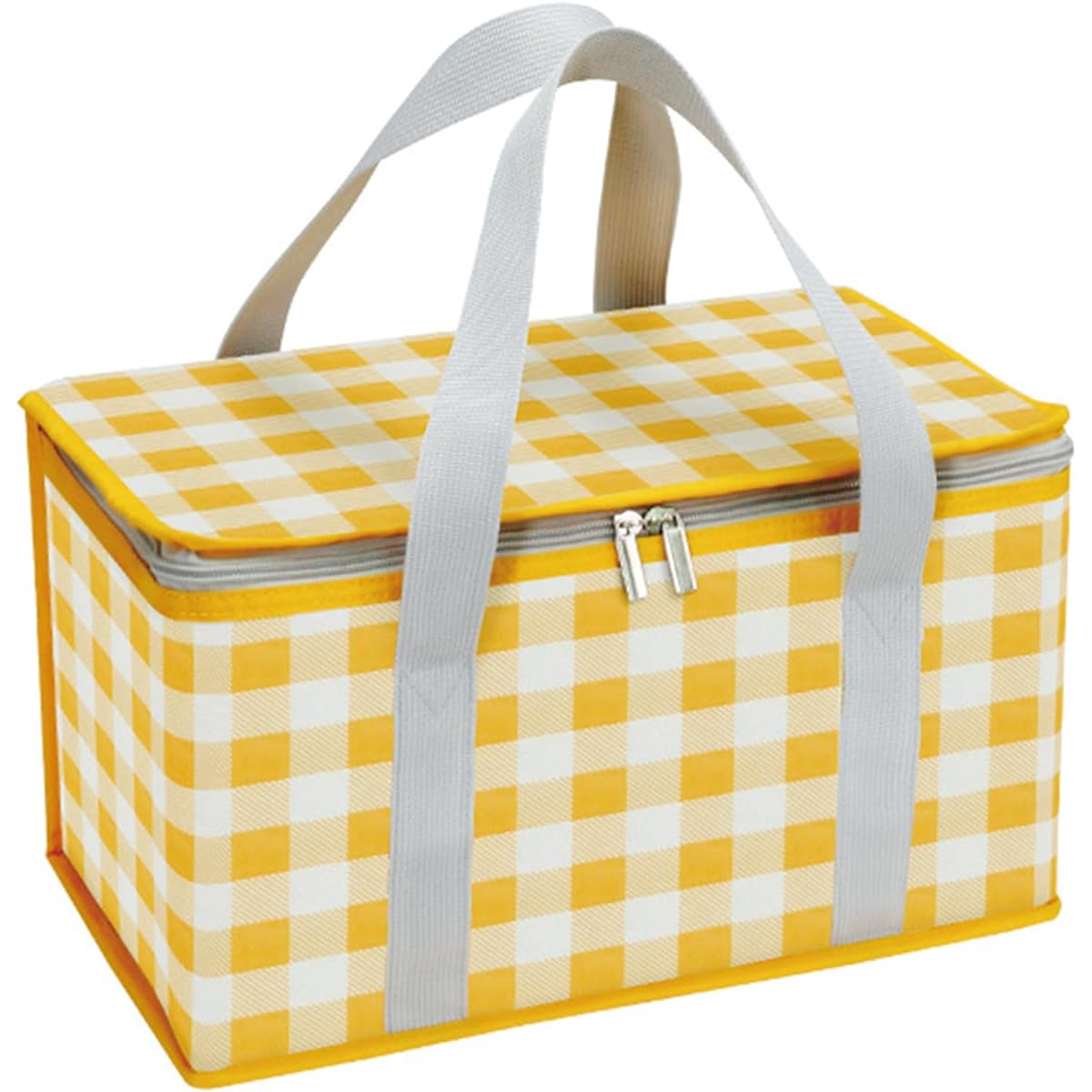 Leisure Sheet Set, Camping Mat, Picnic Mat, for 3 to 8 People, Insulated Bag, Picnic Bag, Insulated Bag, Thermal Bag, Lunch Bag, Bento Bag, Cooler Bag, Compact Bag, Eco Bag, Large, Thick, Folding, Excursion, Cherry Blossom Viewing, Sports Day (Picnic Bag