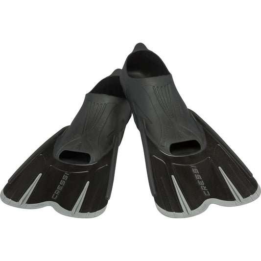 CRESSI Swim Fin [AGUA SHORT] Short Blade Full Foot Soft Foot Pocket Suitable for Travel [Genuine Product]