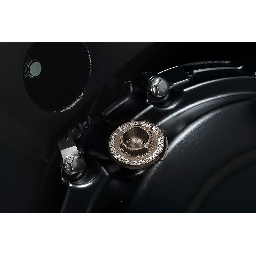 YOSHIMURA Oil Filler Cap Type-FA (M20xP1.5mm) Slate Gray YOSHIMURA 229-020-6S10