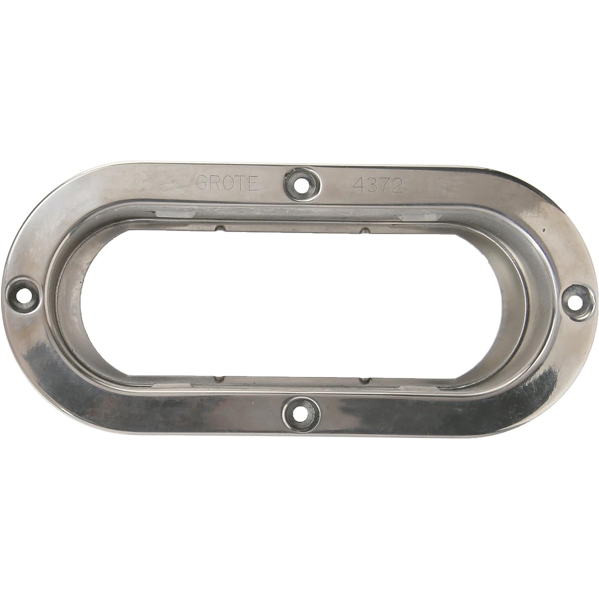 GROTE 43723 Theft prevention flange (6 inch elliptical light, for steel)
