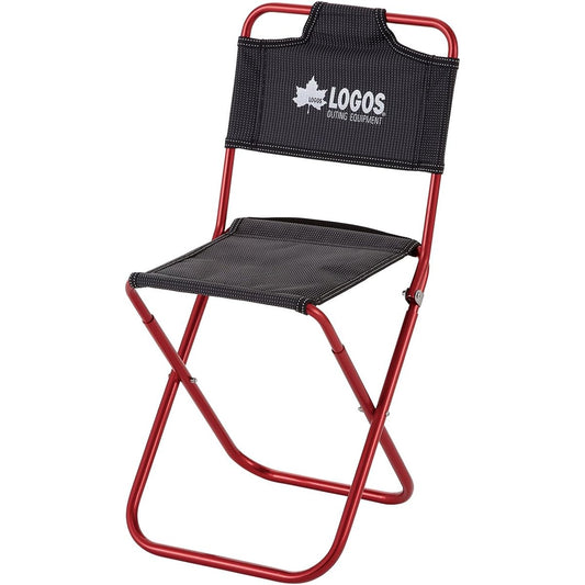 LOGOS 7075 Trek Chair (with back) Duralumin Load Capacity 120kg Outdoor Folding Camping Chair