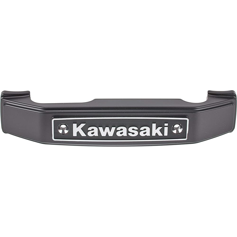 PMC Stem Emblem Set Z900RS Kawasaki Lowercase Mounting Stay Included Black 189-1026