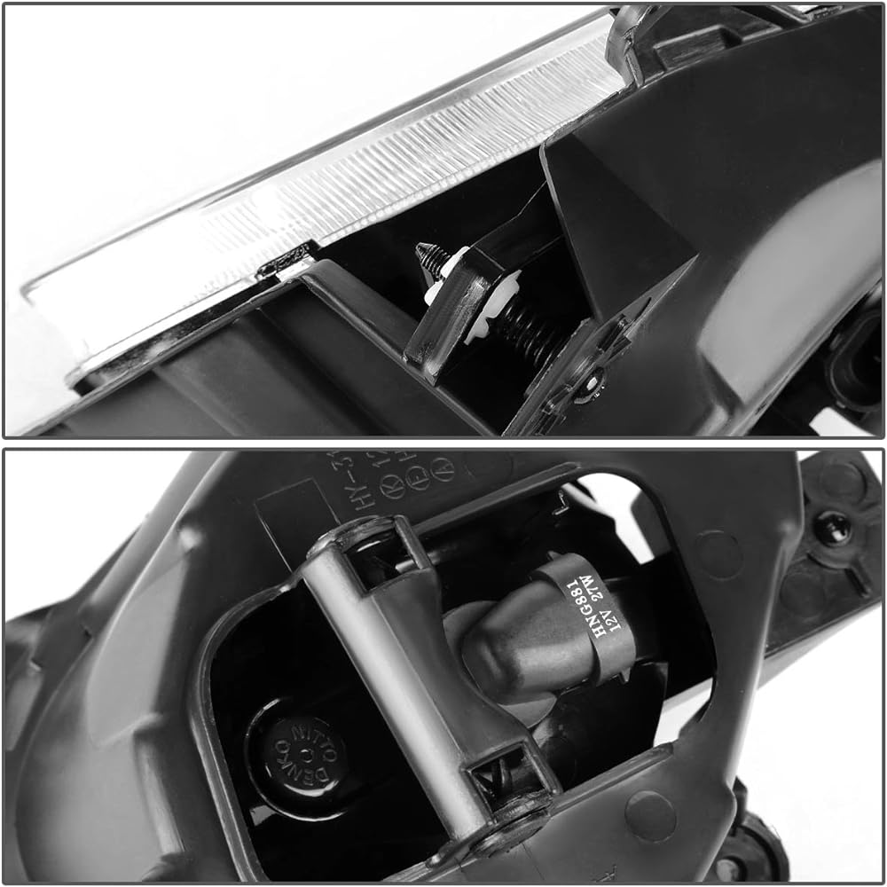 DNA Motoring FL-ZTL-130-CH Fog Lump Switch Driver & Enhance visibility on the passenger side [10-12 Coupe compatible]