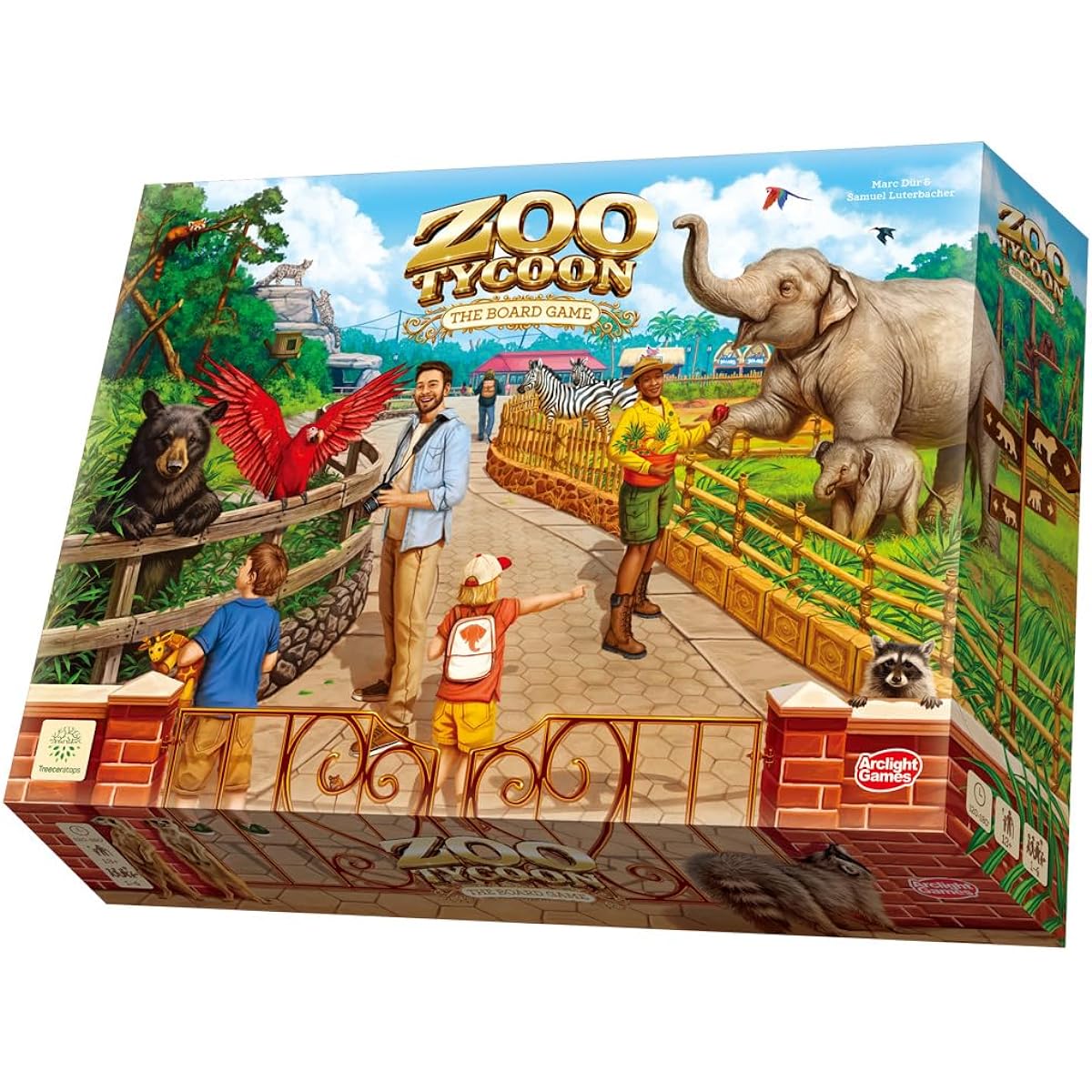 Arclight Zoo Tycoon (1-4 players, 120-180 minutes, ages 13 and up) Board game