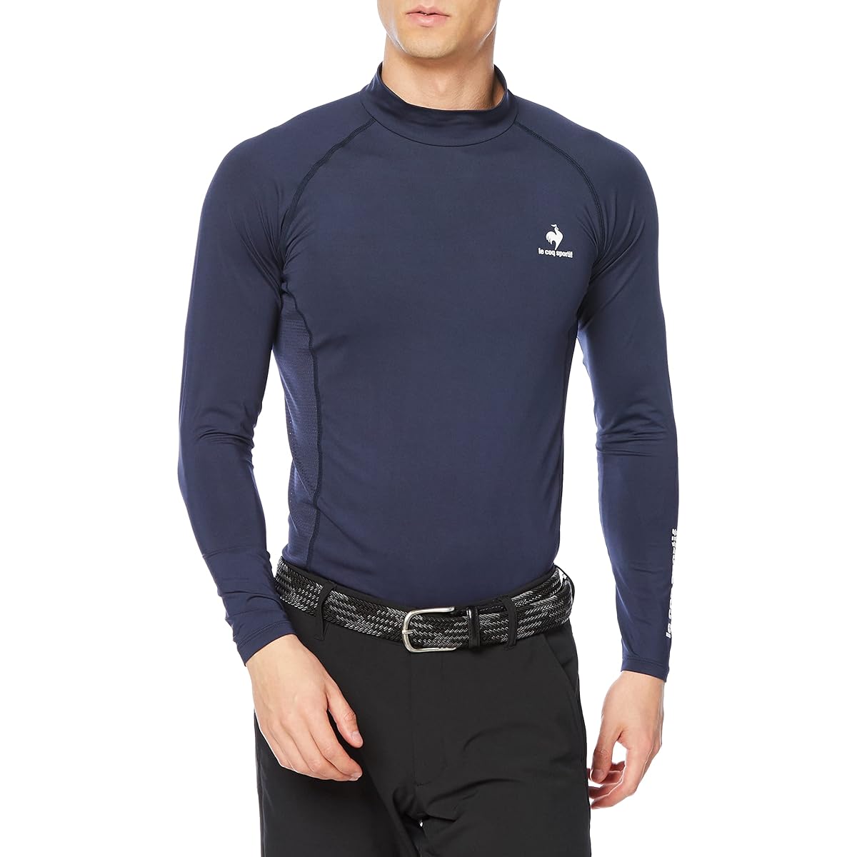 [Le Coq Sportif Golf] Golf Undershirt High Neck Sweat Absorbent Quick Drying UPF15 ECO Classic QGMTJM00 Men's