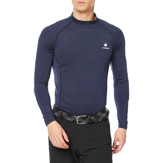 [Le Coq Sportif Golf] Golf Undershirt High Neck Sweat Absorbent Quick Drying UPF15 ECO Classic QGMTJM00 Men's