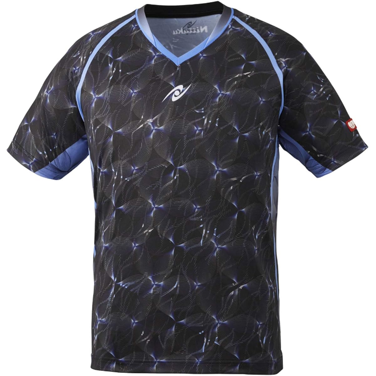 Nittaku NW2195 Table Tennis Unisex Game Shirt Moo Ruffle Shirt Can be worn in official matches