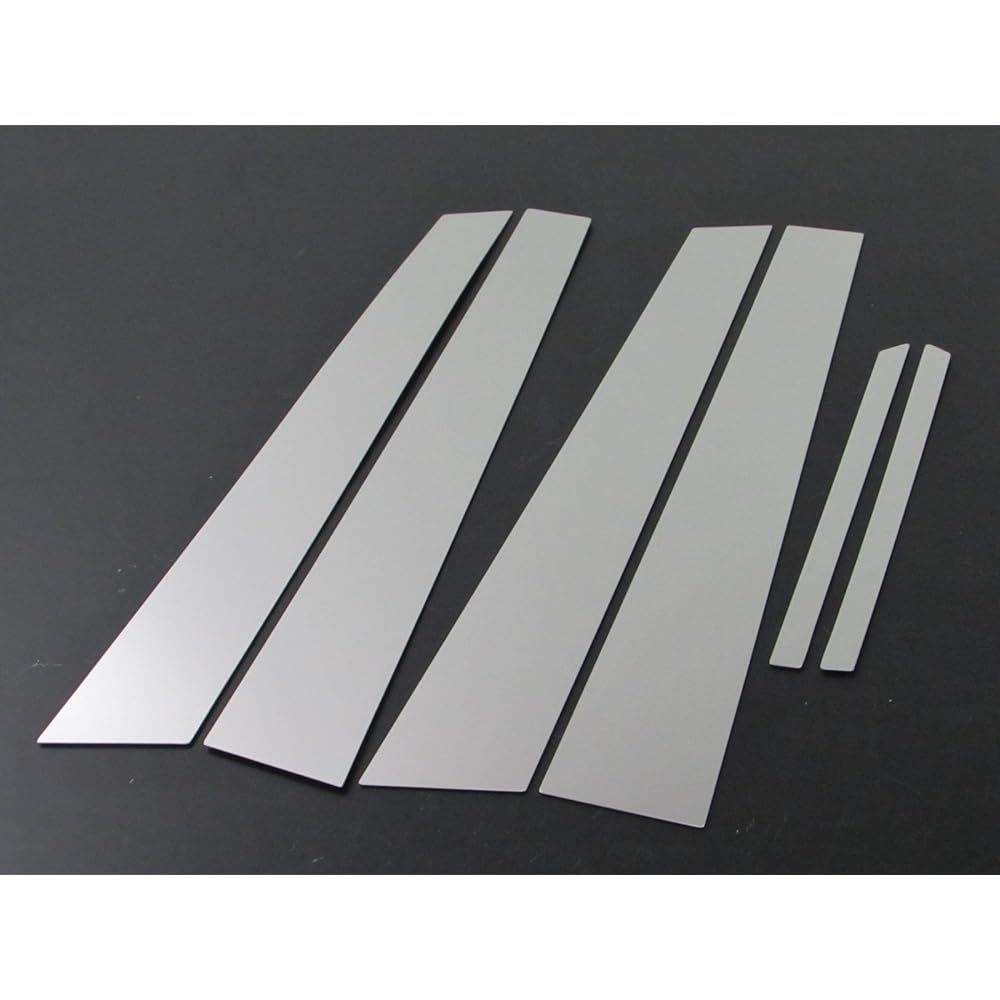BRIGHTZ Crown 180 181 182 183 Super Mirror Stainless Steel Plated Pillar Panel No Visor 6PC [PIL-SIL-178] 18 GRS180 GRS181 GRS182 GRS183 GRS184 GRS 1139