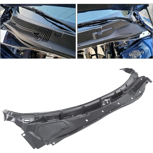 HECASA Wipelager Wiper Cowl 2008-2019 DODGE CHALLENGER Outer Grill Panel Cover