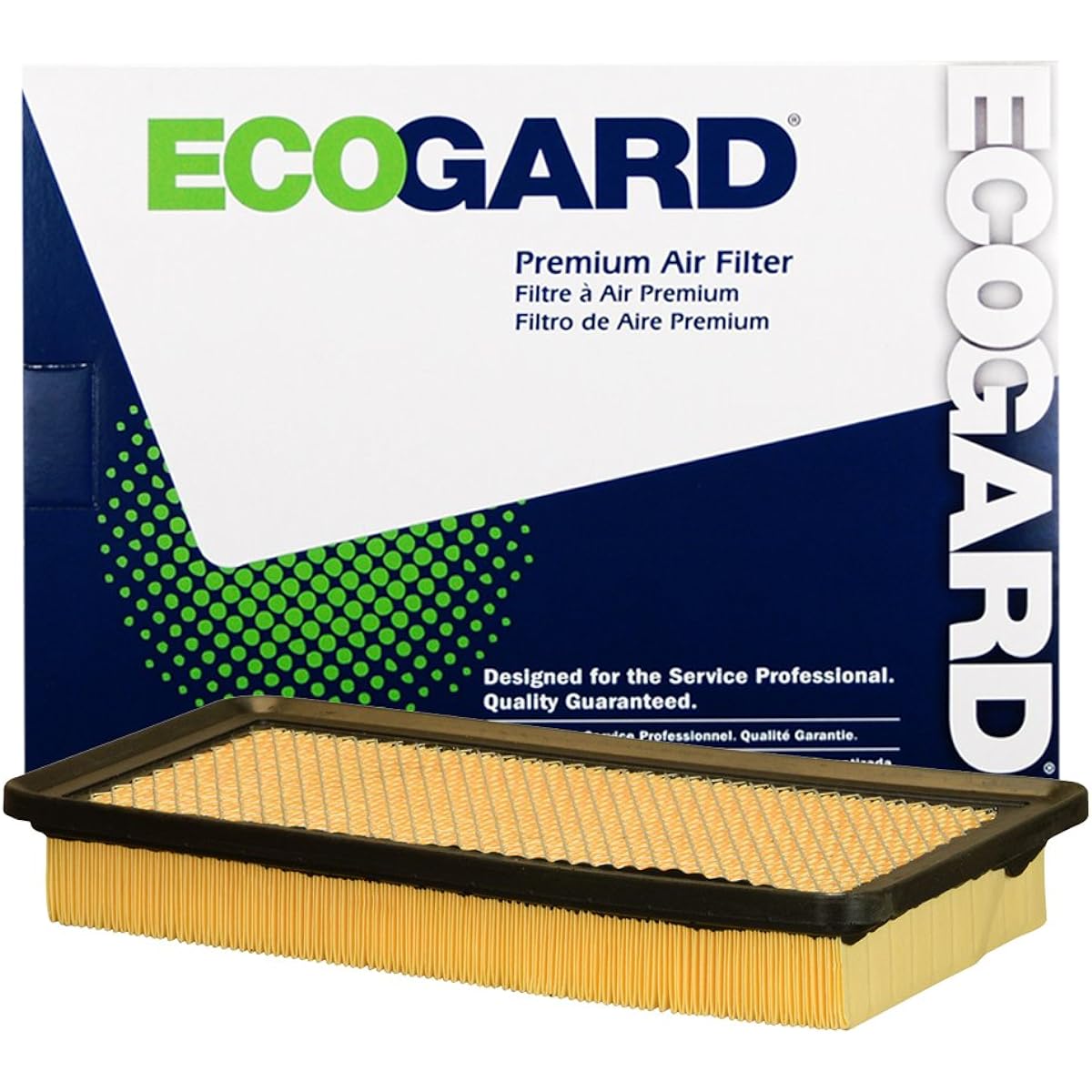ECOGARD XA10393 Premium Engine Air Filter Chrysler 200 3.6L 2015-2017