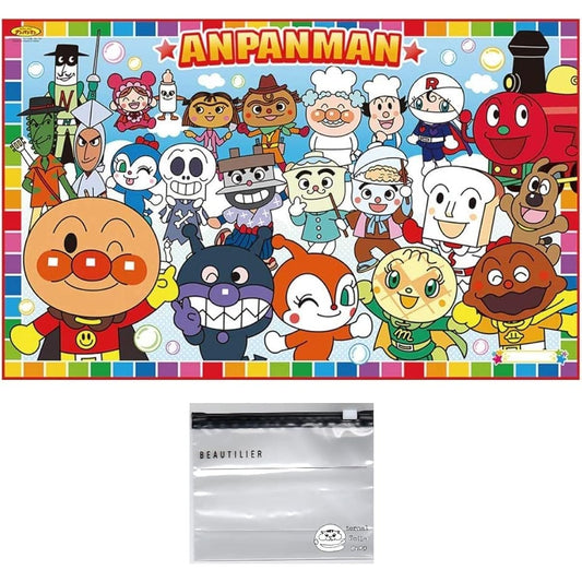 Anpanman Leisure Sheet L for 2~3 people 100 x 160cm Leisure Mat Folding Set (Leisure Sheet, Slider Bag)
