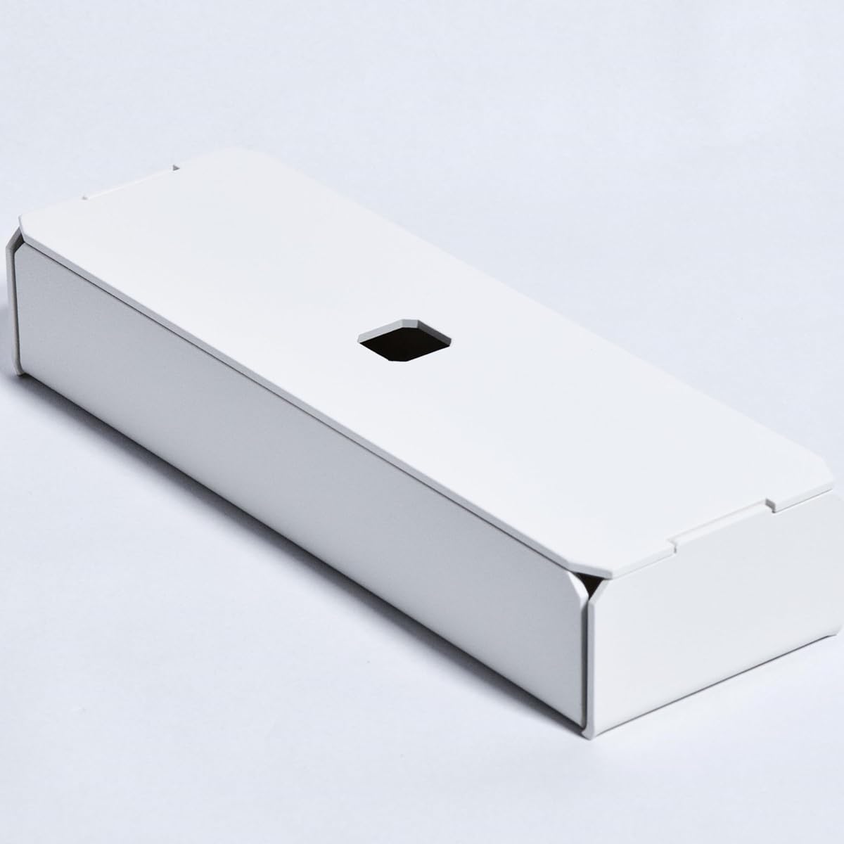 MagoroLabo Cutlery Case [Made in Japan] Chopstick Holder with Lid Stylish Cutlery Storage Case Chopstick Holder Case Cutlery Tray Cutlery Box White TETUTO ML-098