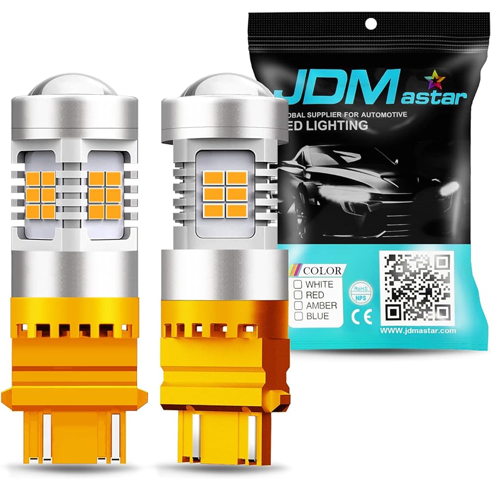 JDM ASTAR Very bright PX chip 3057 3157 4057 4157 Amber Yellow Winker LED bulb