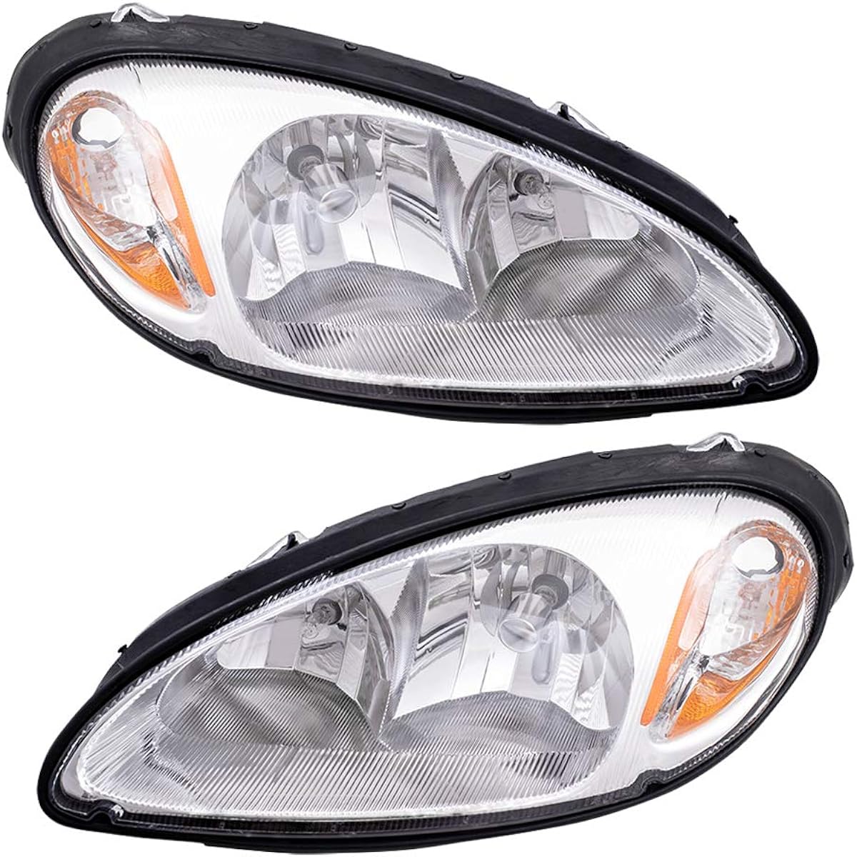 BROCK replacement driver and passenger headlights for passenger seats 2001-2005 PT Cruiser 5288765AI 5288764AI