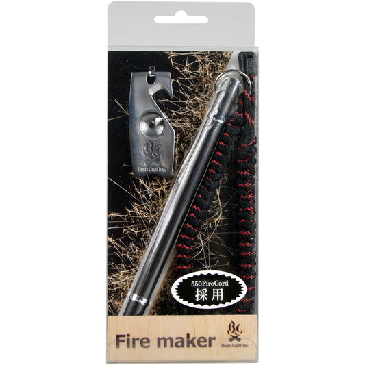 Metal Match: Firemaker (with striker) Thin Red