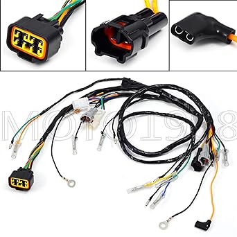 Yamaha ATV Blaster 2003 2005 2005 2006 5VM-82590-00-00 wiring wiring harness