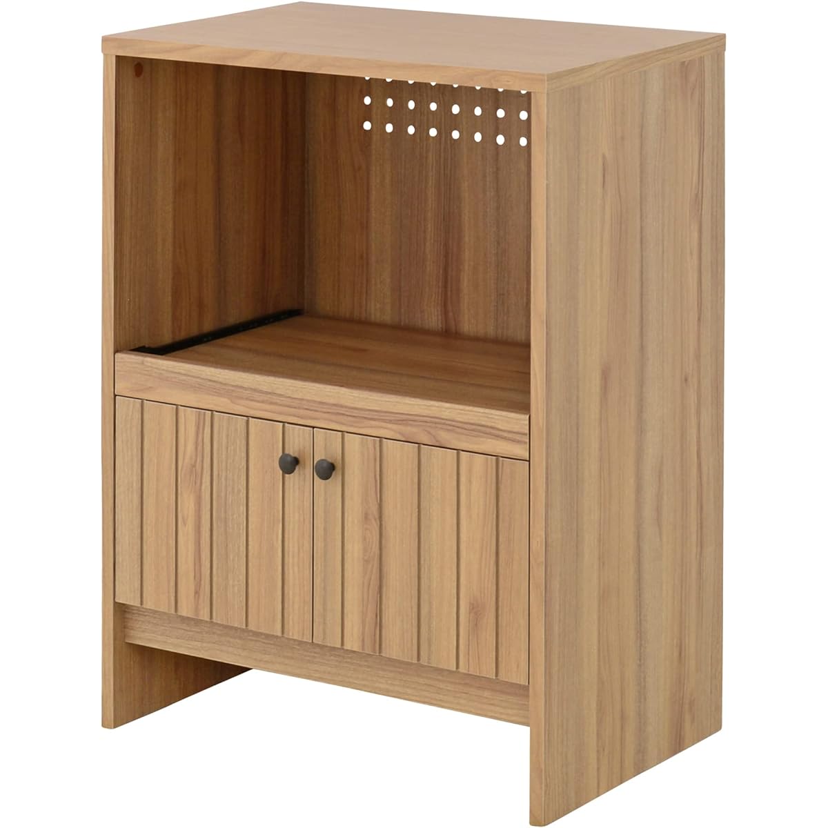 Sato Sangyo TIFFY Range Board Width 60cm Depth 40cm Height 82cm Natural Sliding Shelf TF80-60R DNA