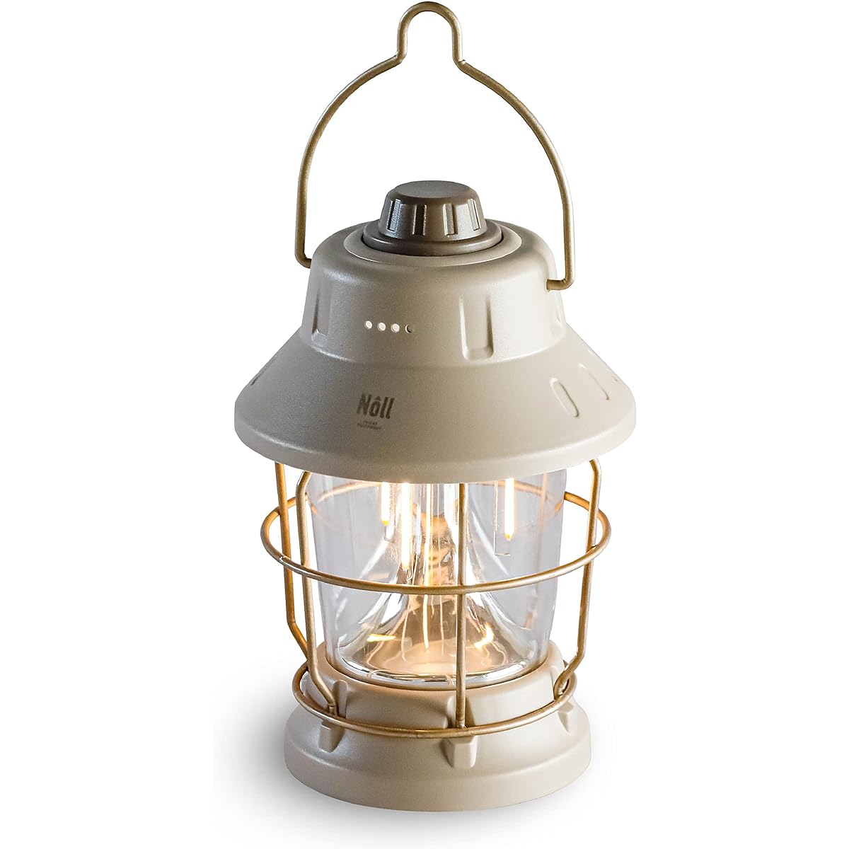 CB JAPAN Lantern LED Rechargeable JACK [IP44 Waterproof Dustproof] Dimmable/Stepless Color Toning/Bulb Color/White/Bulb & White NOLL