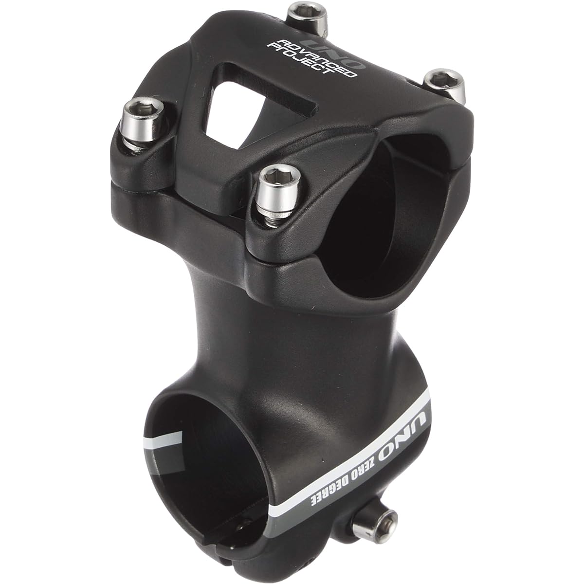 kalloy Aluminum Stem Bicycle Short Reach Black Weight: 125g (45mm) Clamp Diameter: φ31.8mm Column Diameter: Oversize Angle: 0 Degree Road Mountain Cross Bike Cycling ASM-03