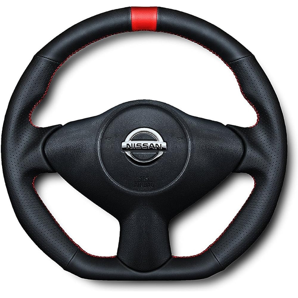 KENSTYLE Original Steering NB01 Juke (F15) Black/Red Line