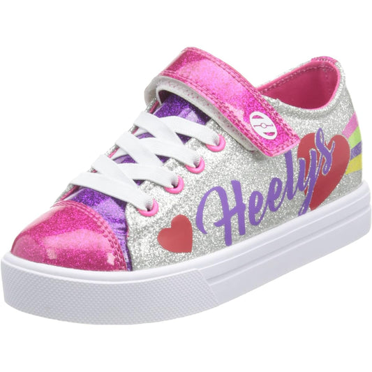 [Heelys] SNAZZY-SILVER/MULTI CANVAS