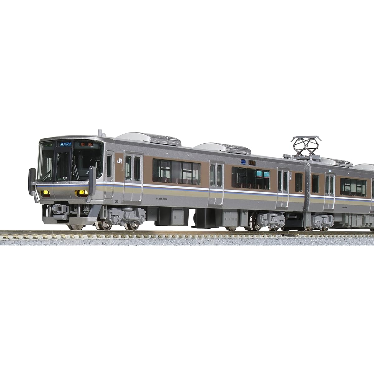 KATO N Gauge 223 Series 2000 Series New Rapid 4-Car Set 10-1898 Railway Model Train