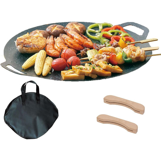 [Brencheri] Multi Griddle Dedicated Case with Handle BBQ Outdoor Product Type, Comes with anti-stick coating. 28cm