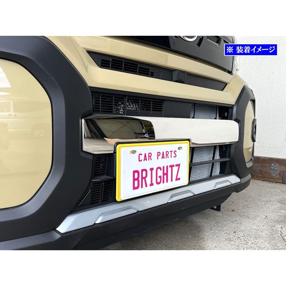 BRIGHTZ Tanto Fan Cross LA650S LA660S Super Mirror Stainless Plated Front Bumper Panel [FBUM-MOL-143] LA650 LA660 A650 A660 650 660 Tanto Fan Cross
