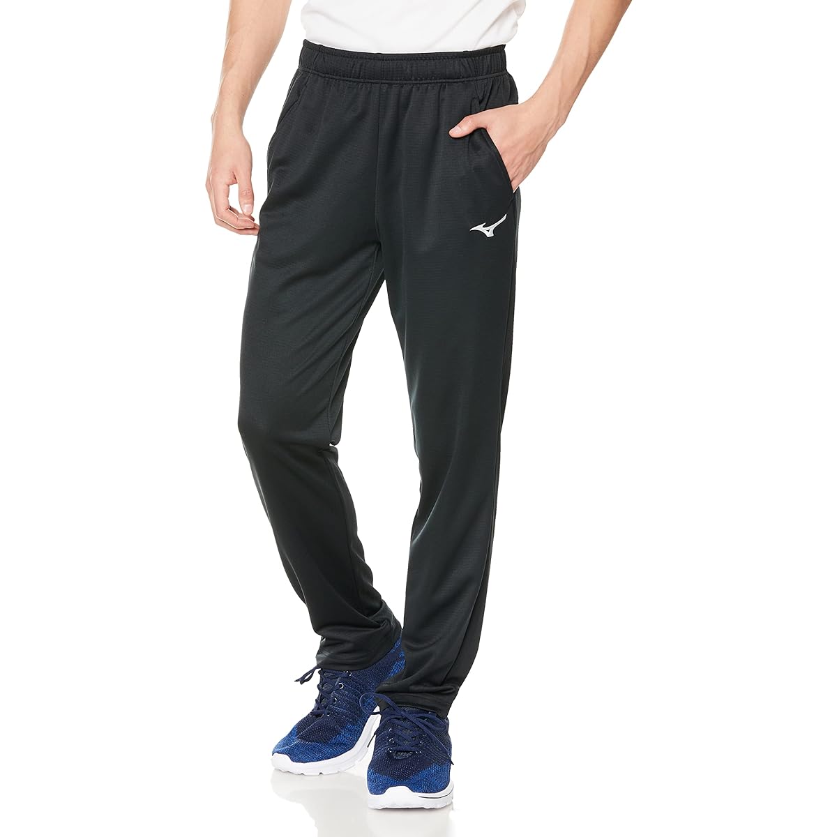 [Mizuno] Training Wear Navi Dry Knit Long Pants Sweat Absorbent Quick Drying UPF15 32MDA190 Men's