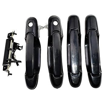 Car Parts Toyota 1998-2003 3.0L Outside & in case. Inside Door Handle Black White Front Rear left and right & Handle Tail Gate Lift Gate Release Switch Car Parts (Color: Liftgate)
