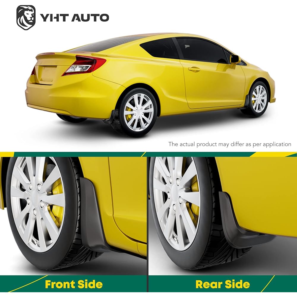 Set of 4 Frontoria Mud Flaps Plash Guard for Mazda miata 1990 - 1997