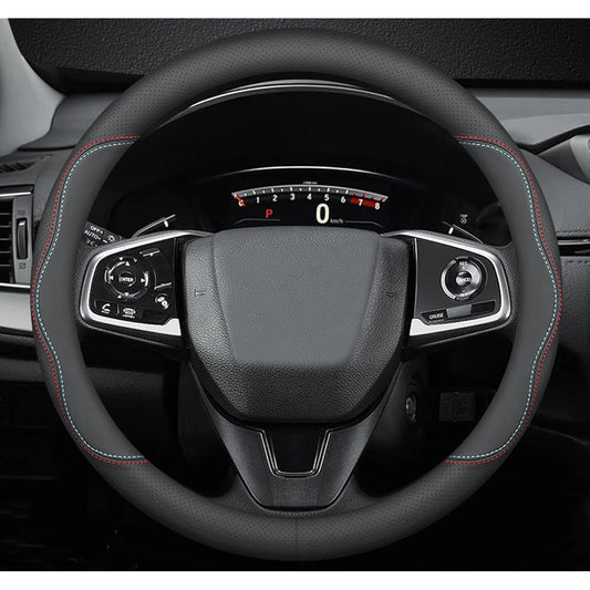 BLLXESD Handle Cover Subaru Forester 2000-2023 Compatible Breathable Premium Leather Handle Cover Slipping Design A Style