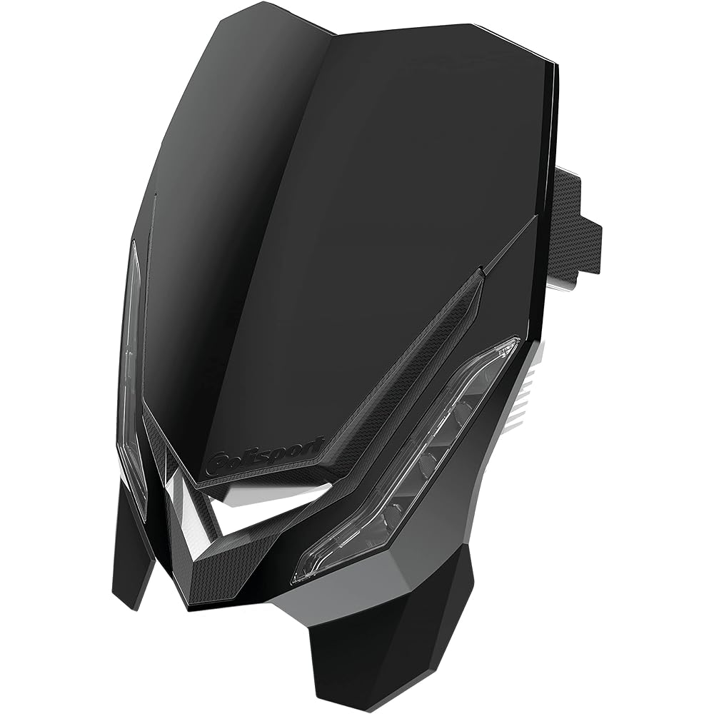 POLISPORT E-BLAZE Headlight (Black/Black)