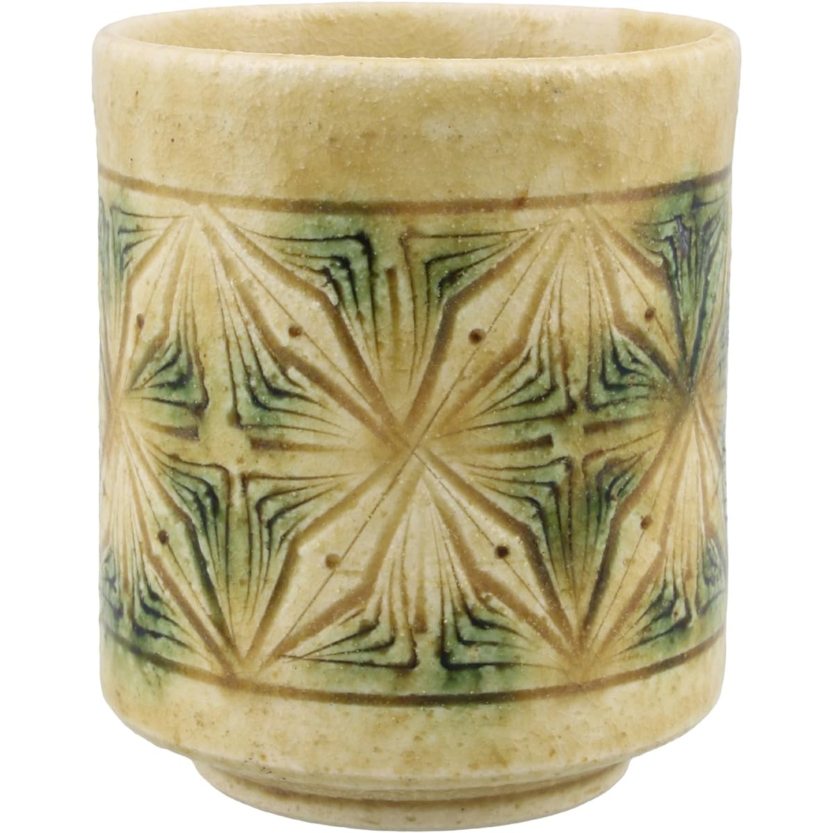 Seto ware "Kato Karasaburo" Single customer teacup Capacity approx. 280ml Kiseto (Rhibumi) Gift Present Celebration Wooden box Made in Japan 087-0008