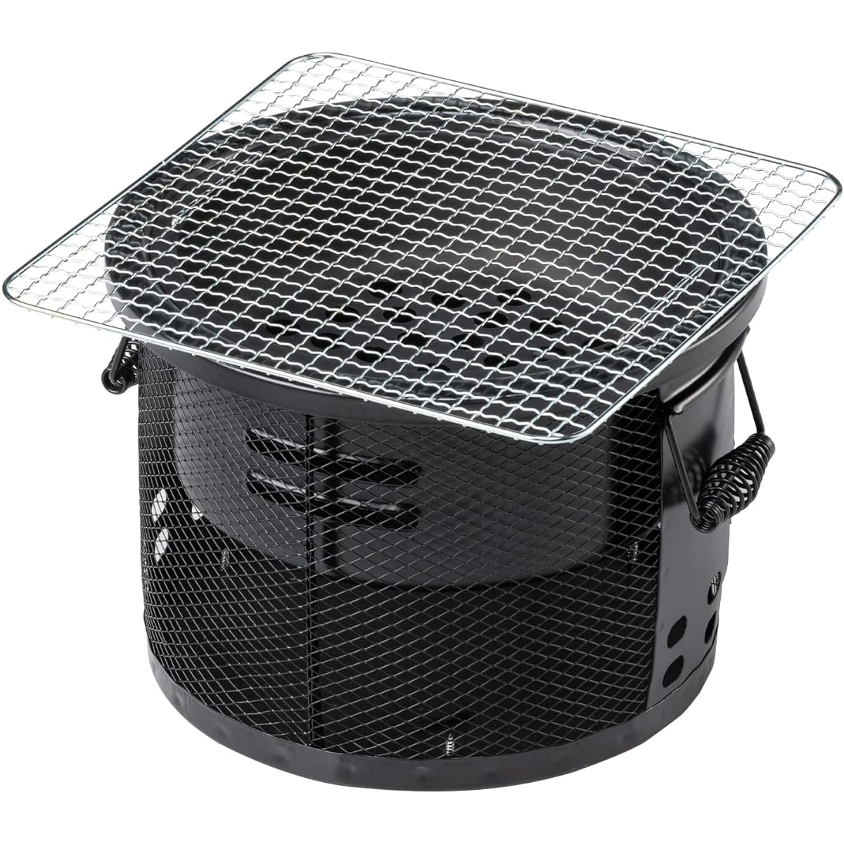 BUNDOK Mesh Cicilline Black BD-373BK [For 1-2 people] Water-cooled Outdoor