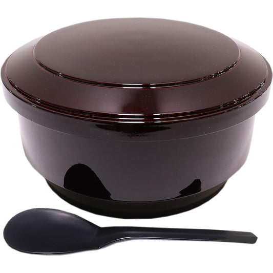 Bowl Izumi rice bowl for 5 people with flat [27φ x 13.5cm, inner size 23.8φ x 10.6cm] ABS resin (7-310-2) Restaurants, inns, Japanese tableware, restaurants, commercial use