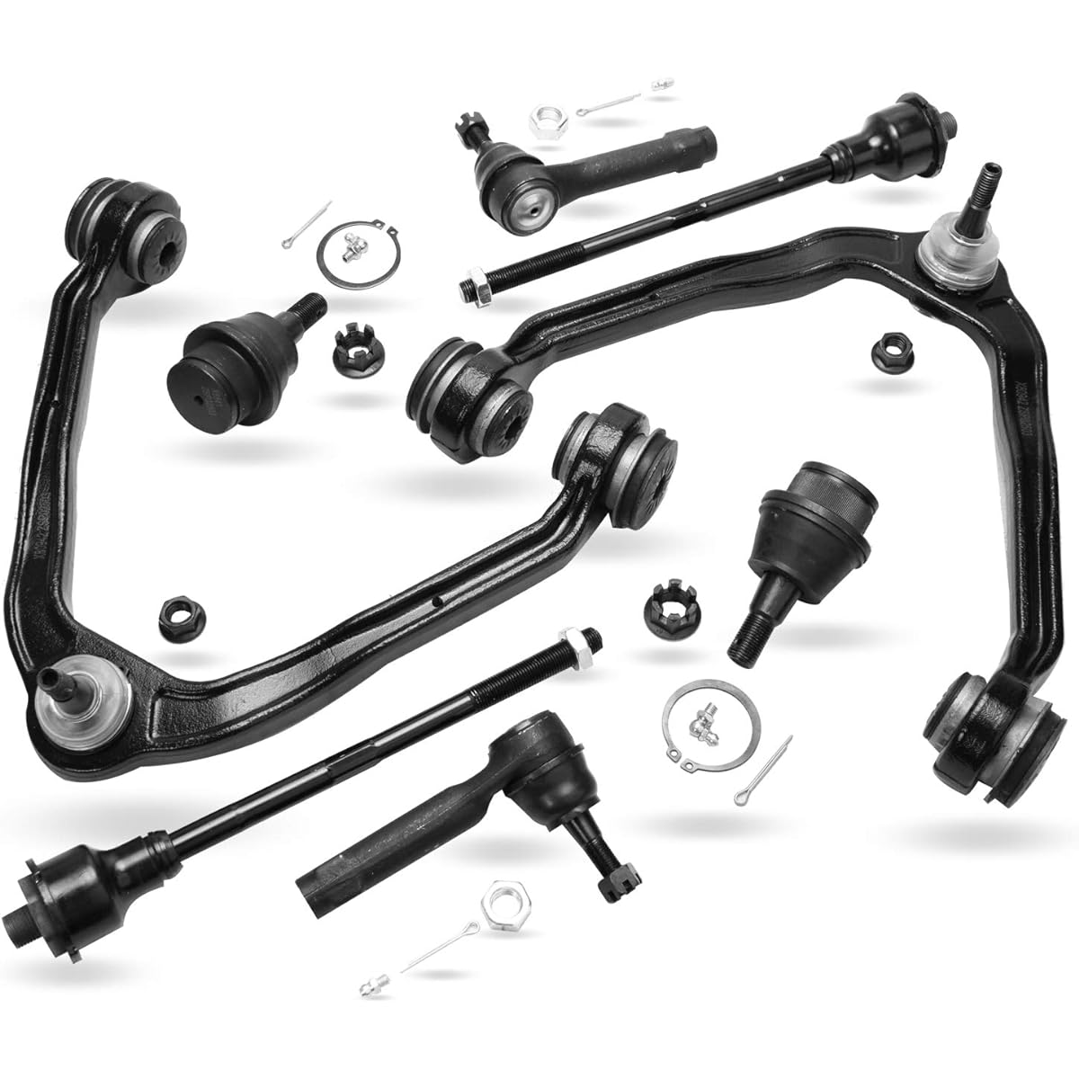 DETROIT AXLE - Front Upper Control Armball Joint Joint Thai Rod Avarantic Subarban 1500 Taho Yu Const Callade replacement - 8 pieces