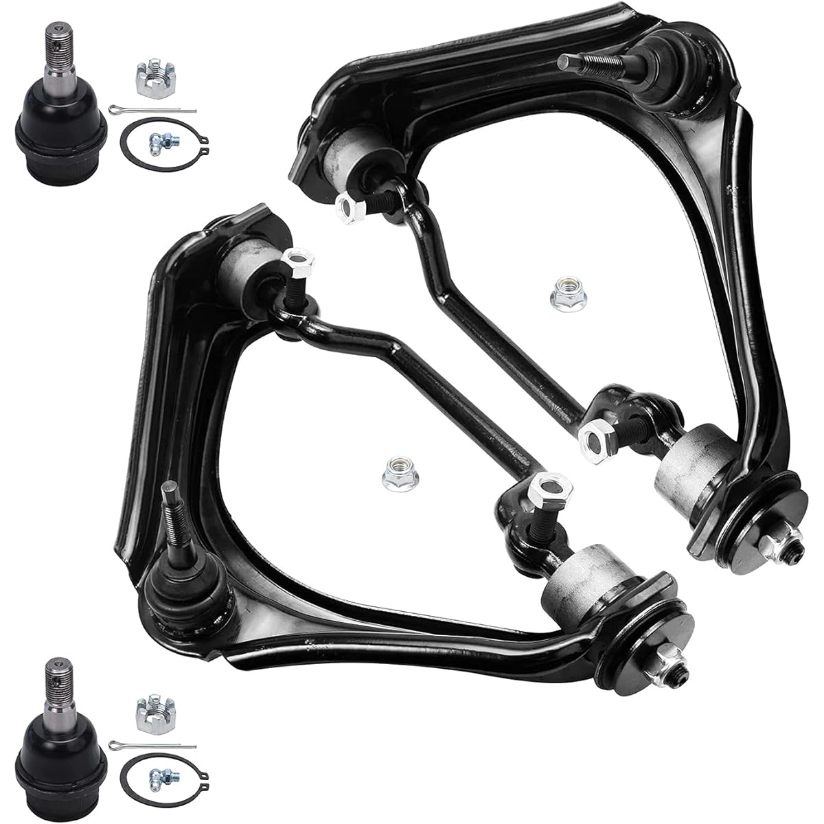 Detroit car axis -Front -upper control arm assembly + Rowersball joint 2002-2005 Ford Explorer Mercury Mountainer Lincoln Aviator -4 pieces