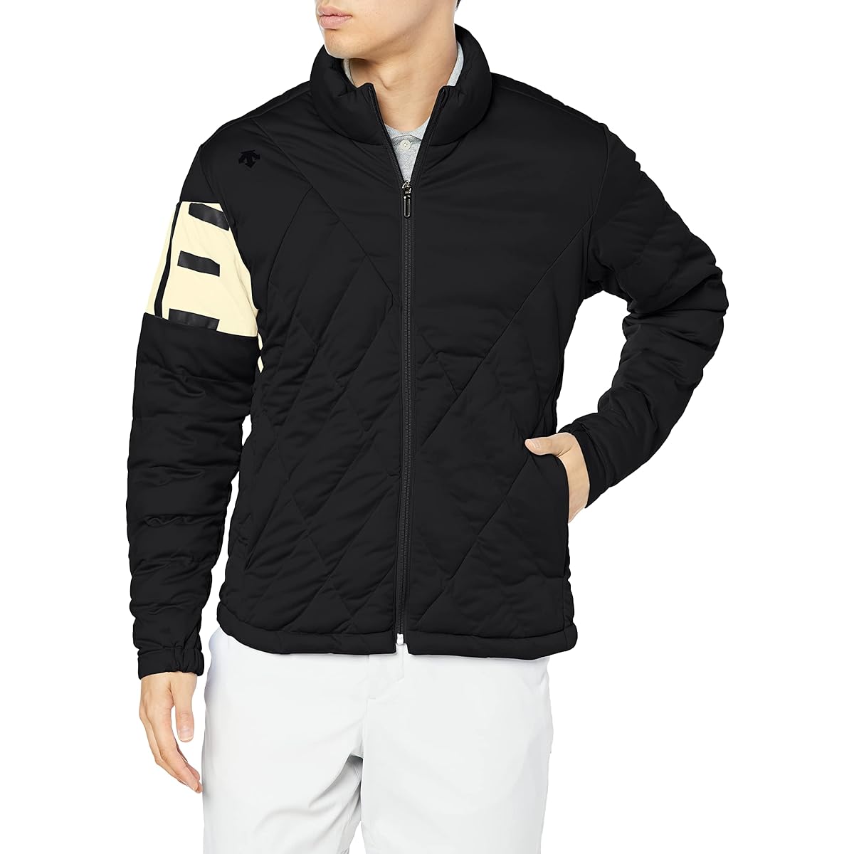 [DESCENTE] 22 Fall/Winter Model Golf Blouson Filled Jacket Stretch Water Repellent Warm Play Specification Men's