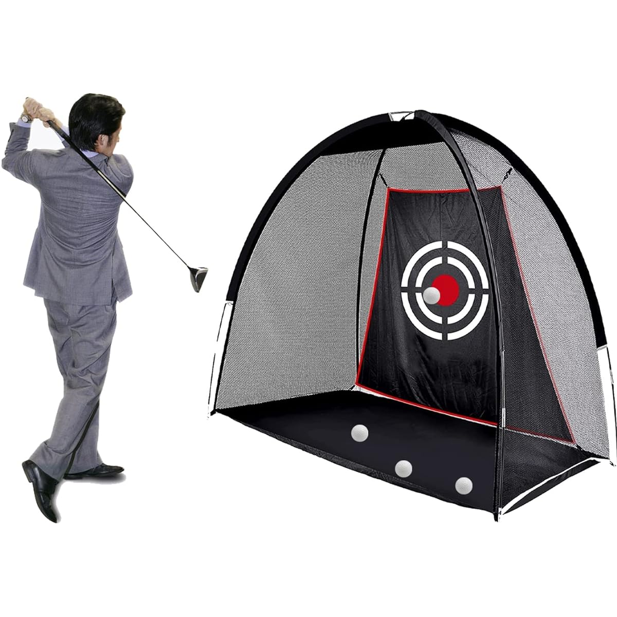 Golf net practice golf training net hitching net golf practice