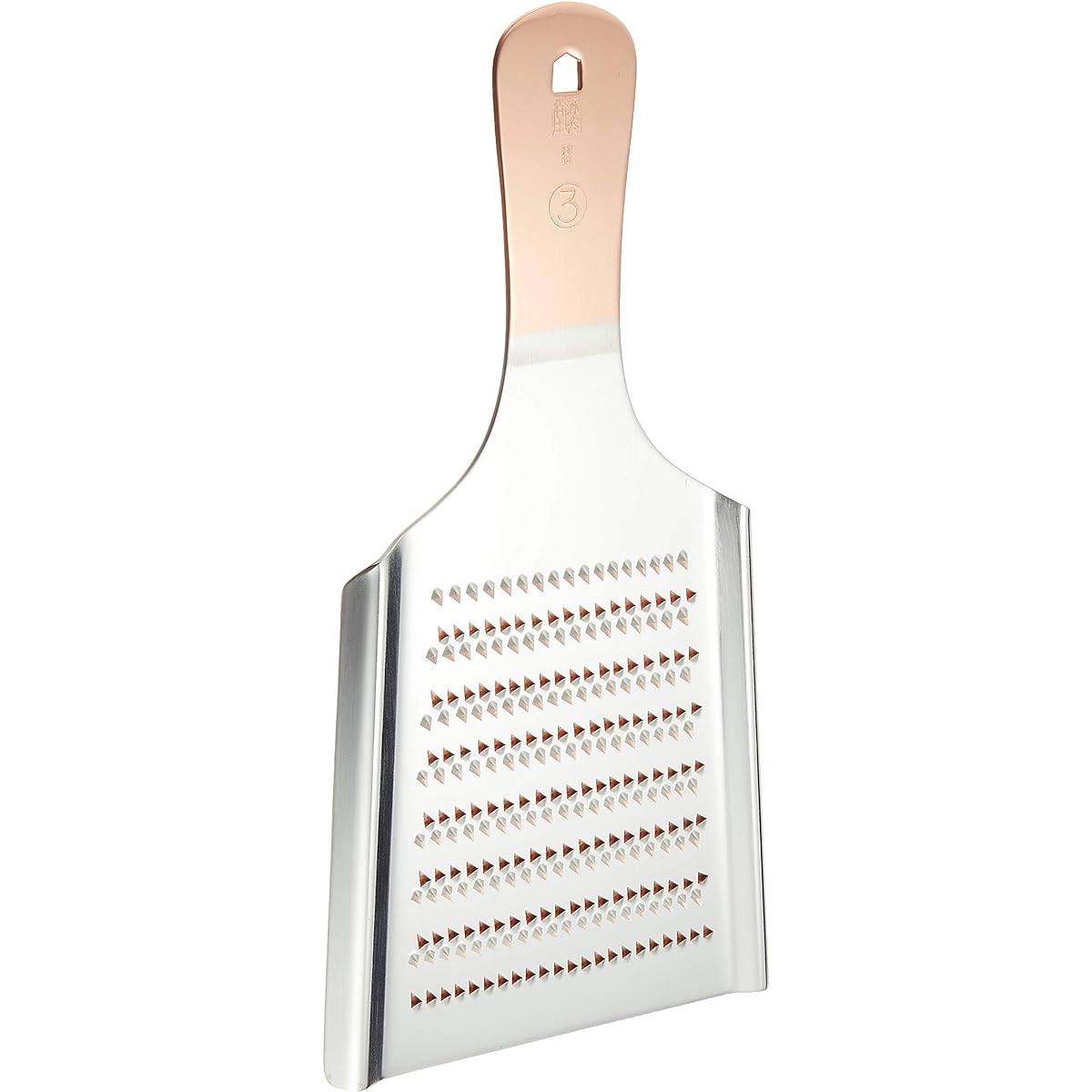 Shinko Metal Pure Copper Handmade Double Sided Grater No. 3 Shinkodo Onko Chishin 0-3