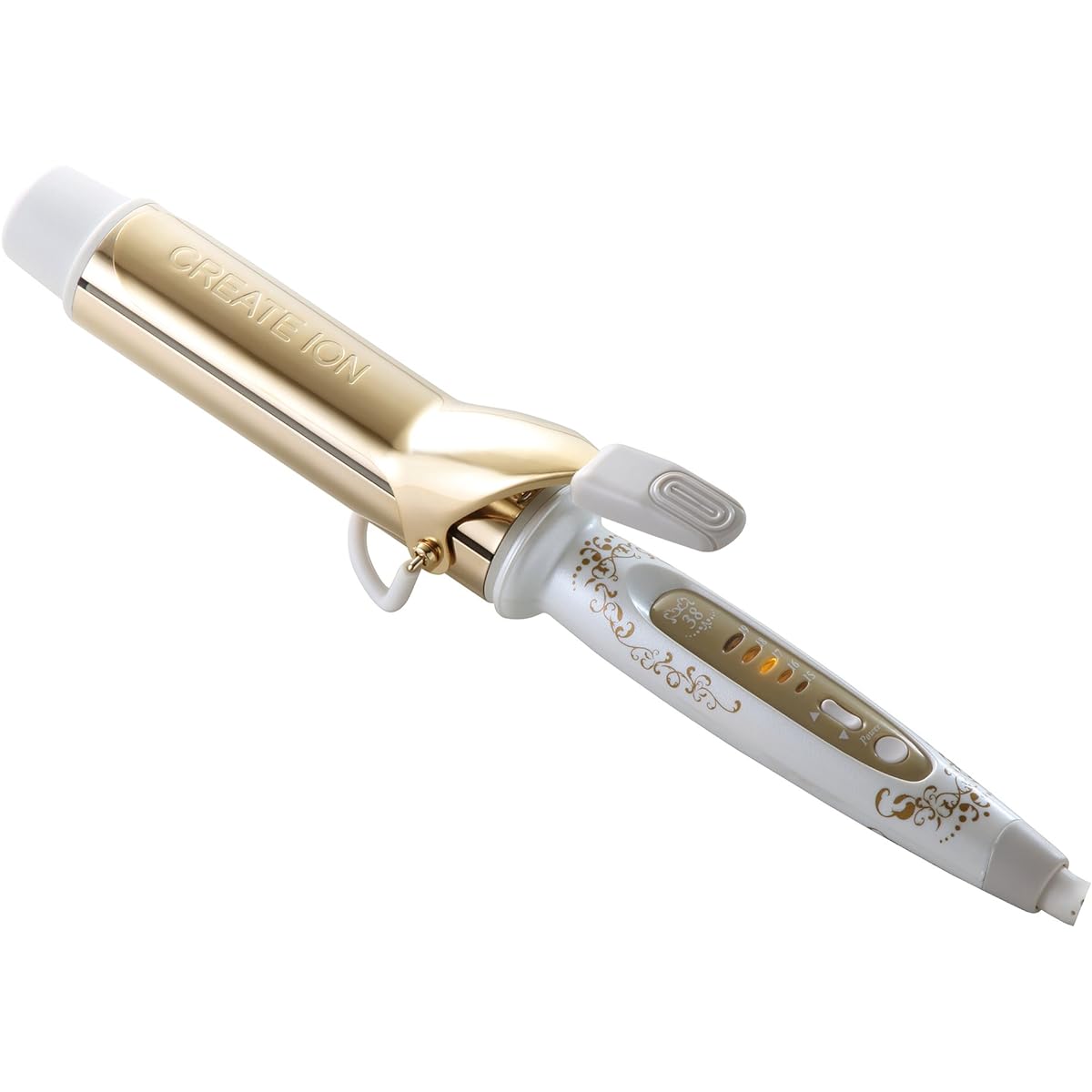 Clay Tsuion Hair Iron Grace Curl 38mm CIC-W72012N For Overseas Use Gold Processing
