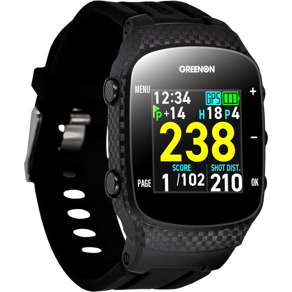 GreenOn The Golf Watch GN101 Compatible with Michibiki L1S THE GOLF WATCH GN101