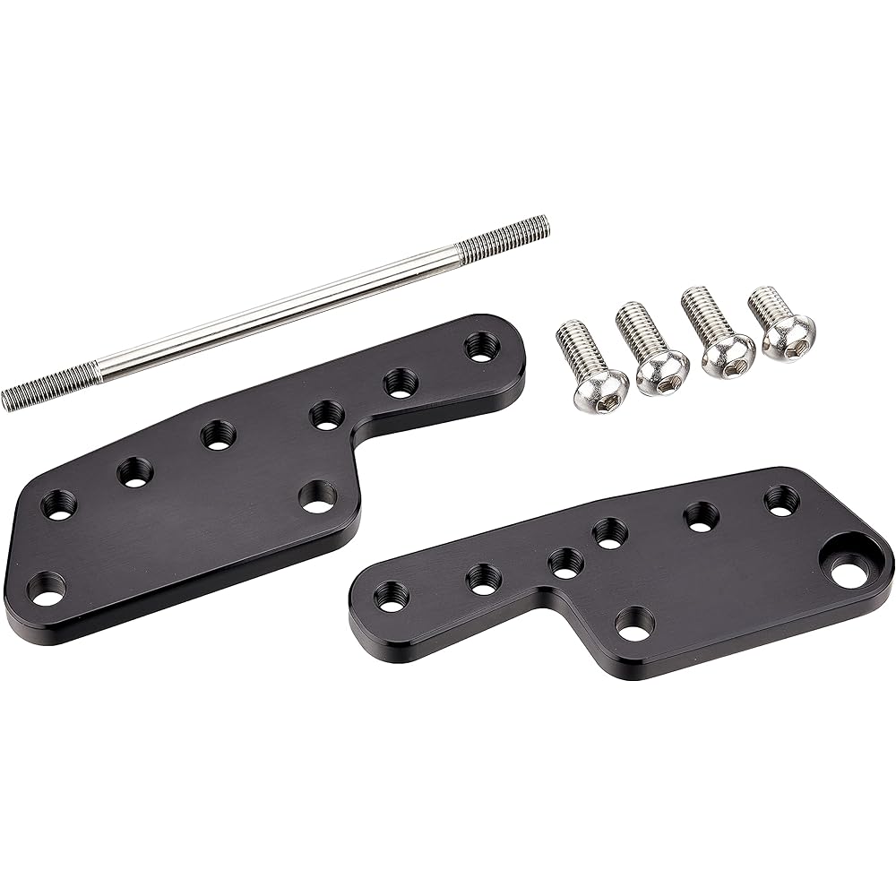HURRICANE Step Offset Plate Black NINJA250 Z250 etc. HF5303