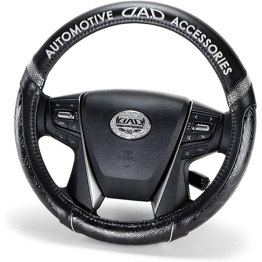 DAD Garcon D.A.D Royal Steering Cover Type Monogram Leather Executive Model S Size [HA596-01]